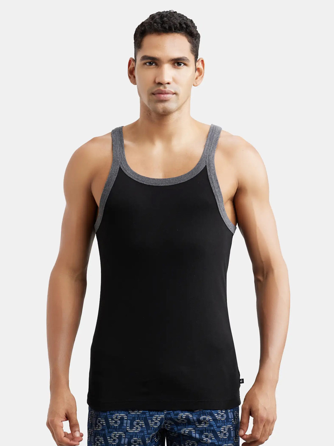 Gym Vest Rib Machine Buy Jockey Combed Cotton Rib Square Neck Gym Vest US27 - Innerwear ...
