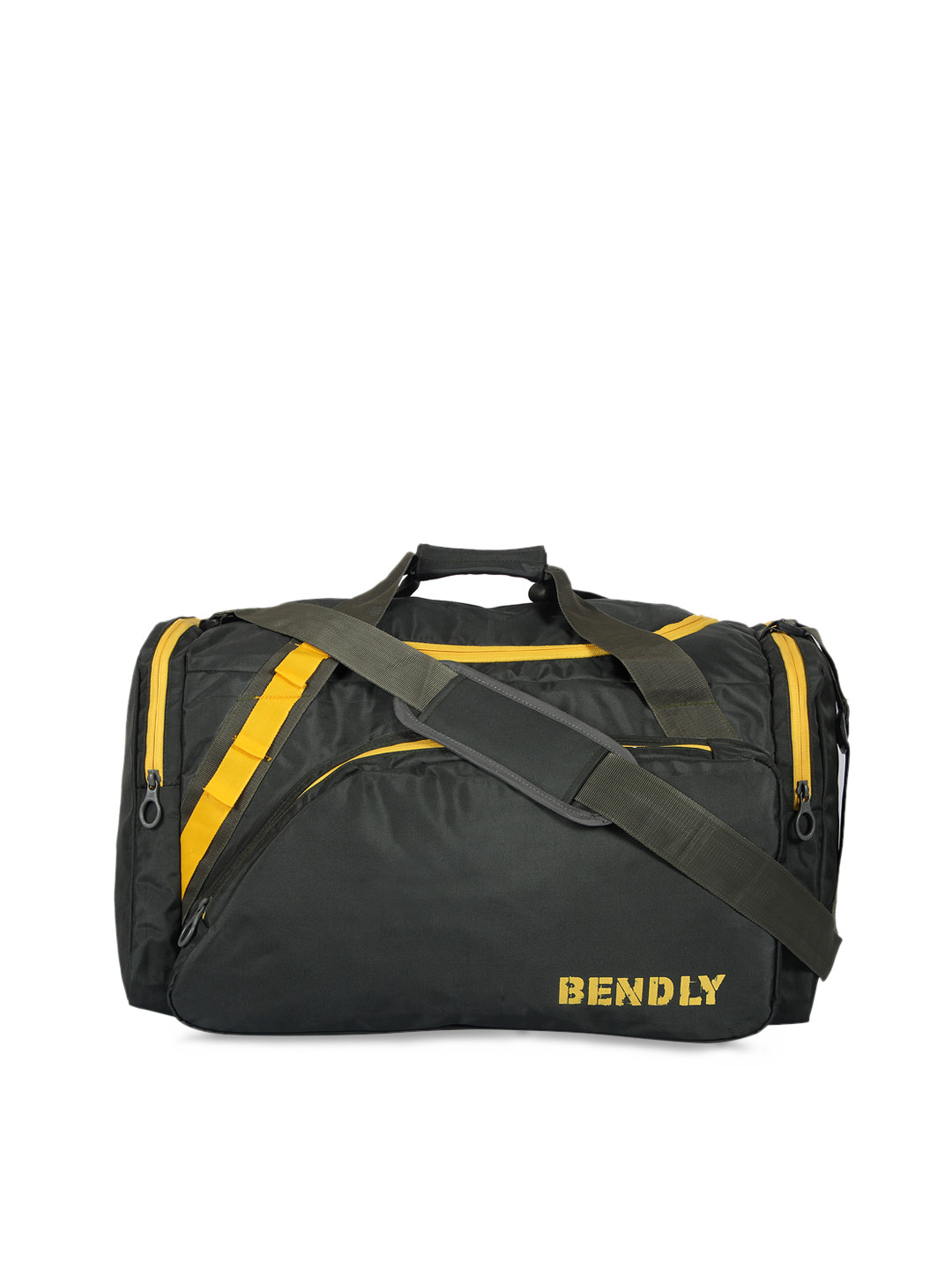 Buy Bendly Unisex Black Travel Duffel Bag Duffel Bag for Unisex