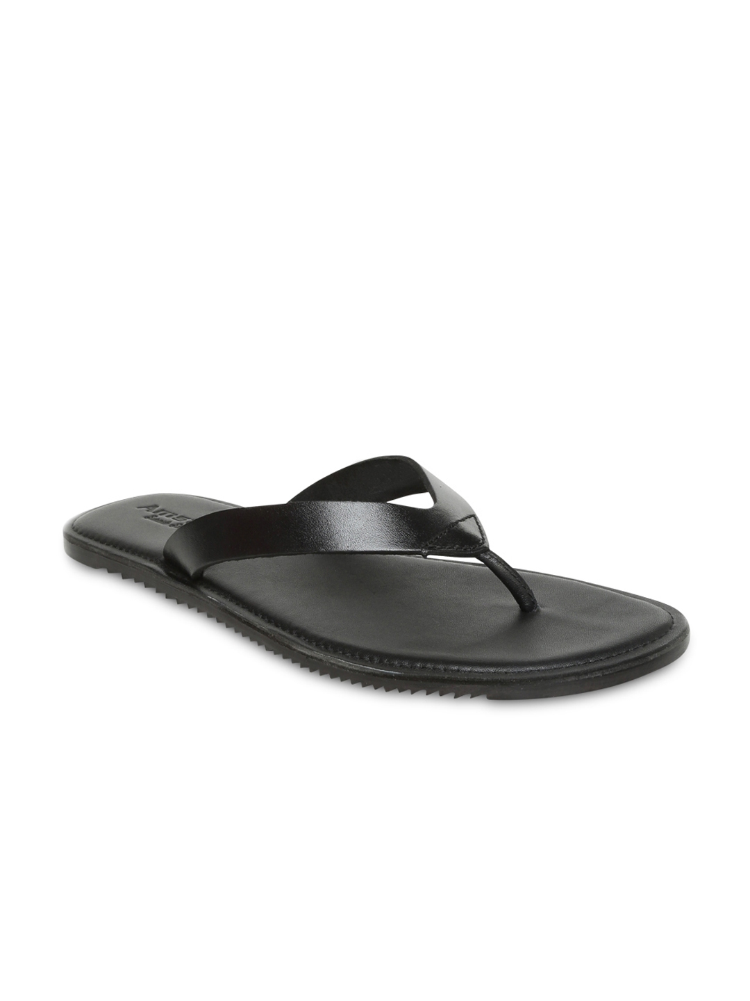 Buy Amster Men Black Genuine Leather Sandals Sandals for Men