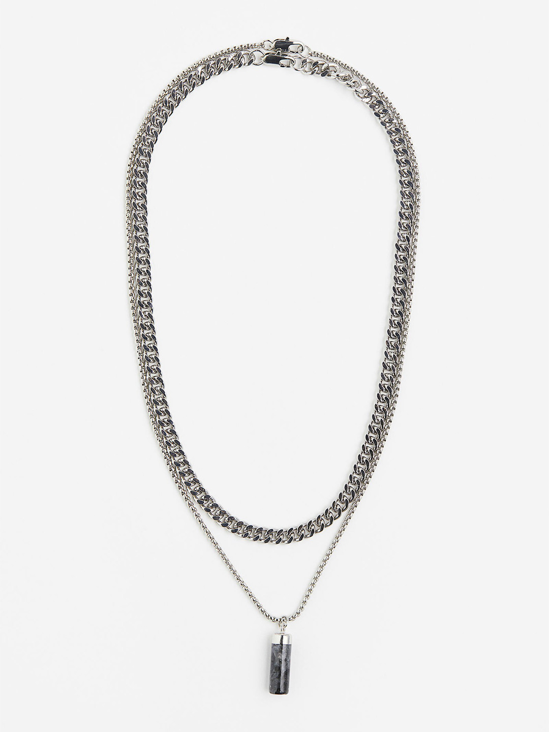 Buy H&M Men Set Of 2 Necklaces Necklace And Chains for Men 21735750