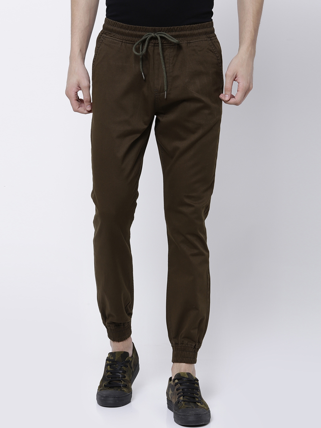 mens joggers olive