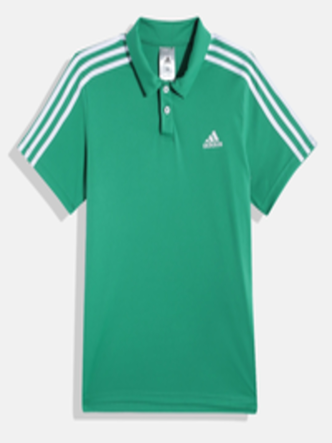 Buy ADIDAS Boys Brand Logo Print Detail Polo Collar T Shirt - Tshirts ...