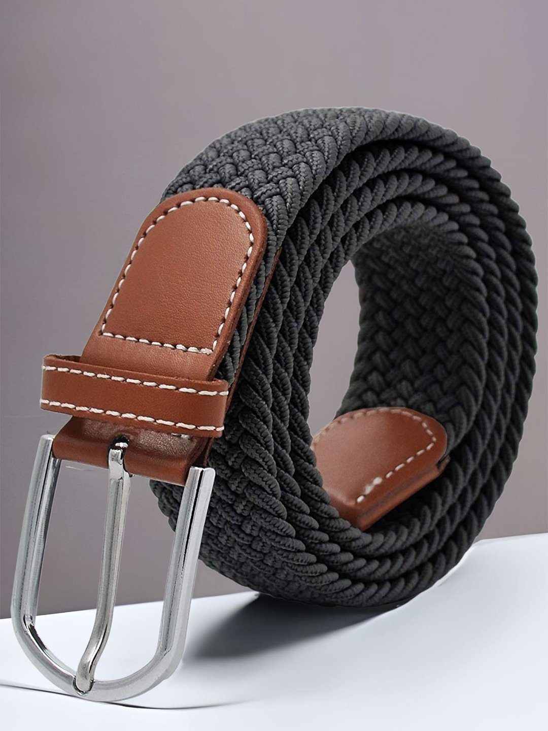Buy ZORO Braided Stretchable Belt - Belts for Unisex 21760188 | Myntra
