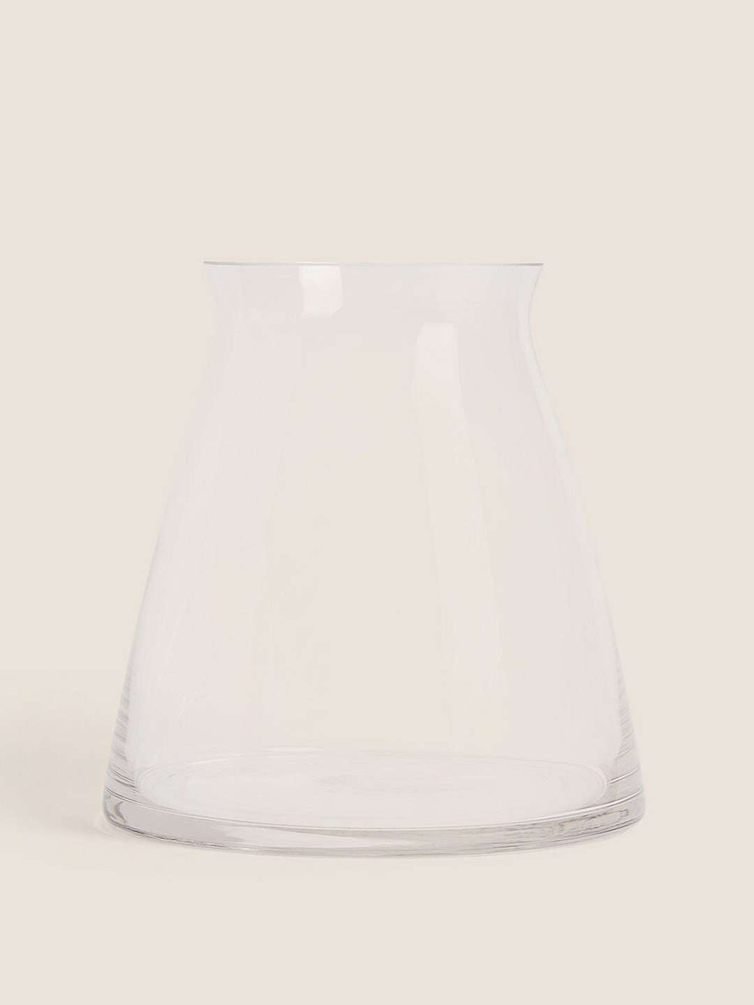 Buy Marks & Spencer Transparent Glass Lantern Vase Vases for Unisex