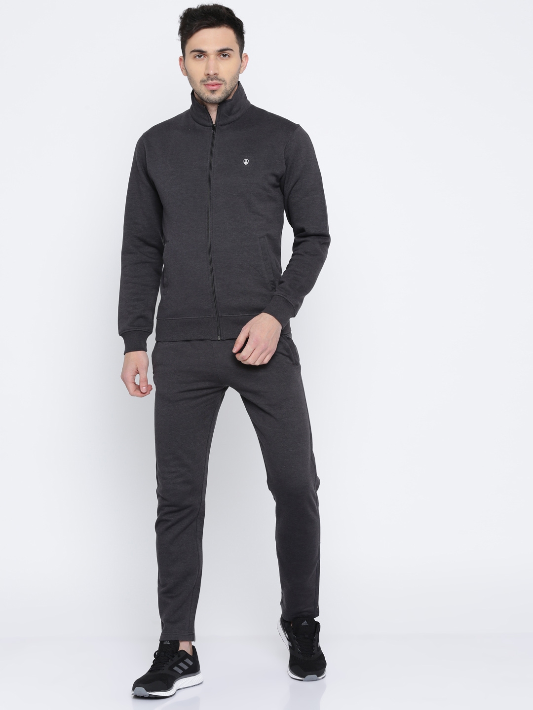 Buy Sweet Dreams Charcoal Grey Tracksuit - Tracksuits for Men 2176287 ...