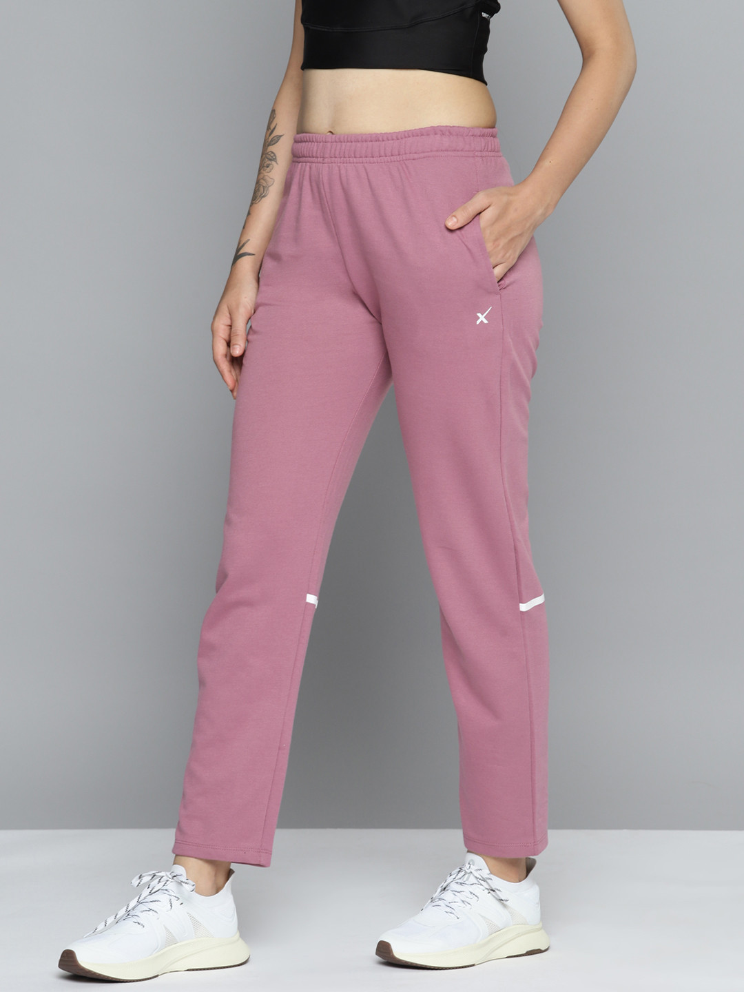 Buy HRX By Hrithik Roshan Women Solid Track Pants Track Pants for