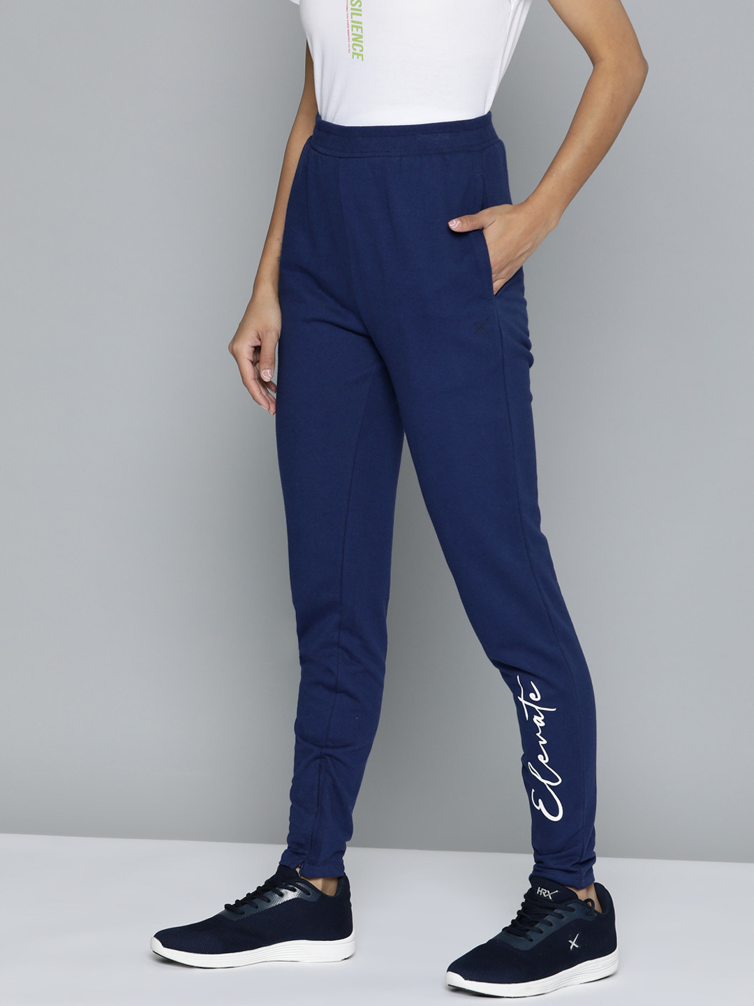 Buy HRX By Hrithik Roshan Women Cotton Lifestyle Track Pants Track