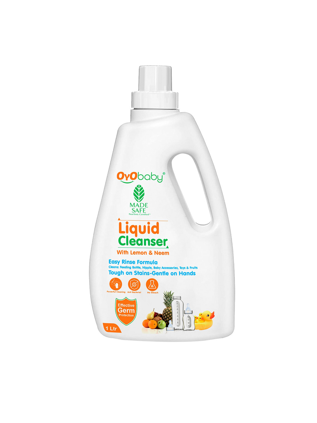Buy OyO Baby Infants Liquid Lemon Plant Based Laundry Detergent 1000 Ml