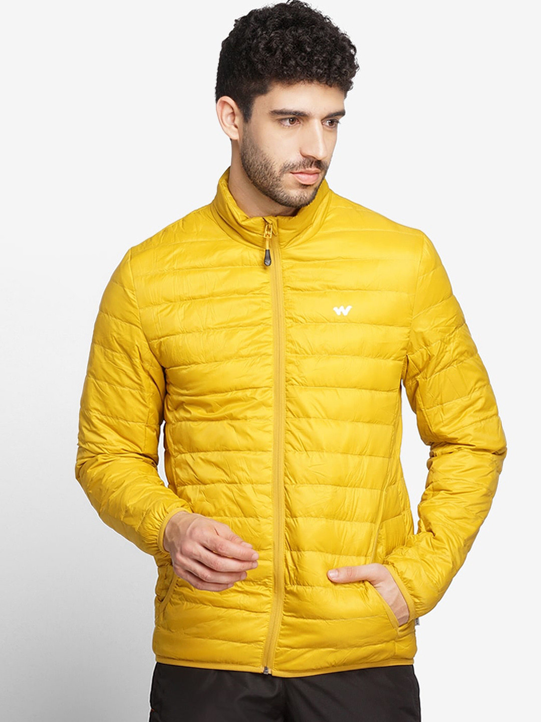 Buy Wildcraft Men Solid Lightweight Long Sleeves Puffer Jacket