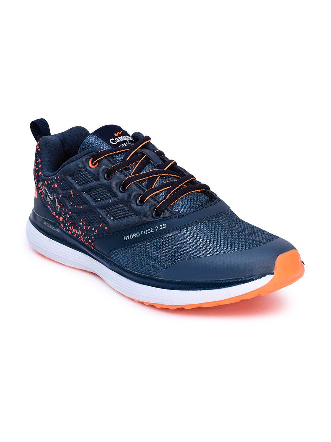 mens navy blue running shoes
