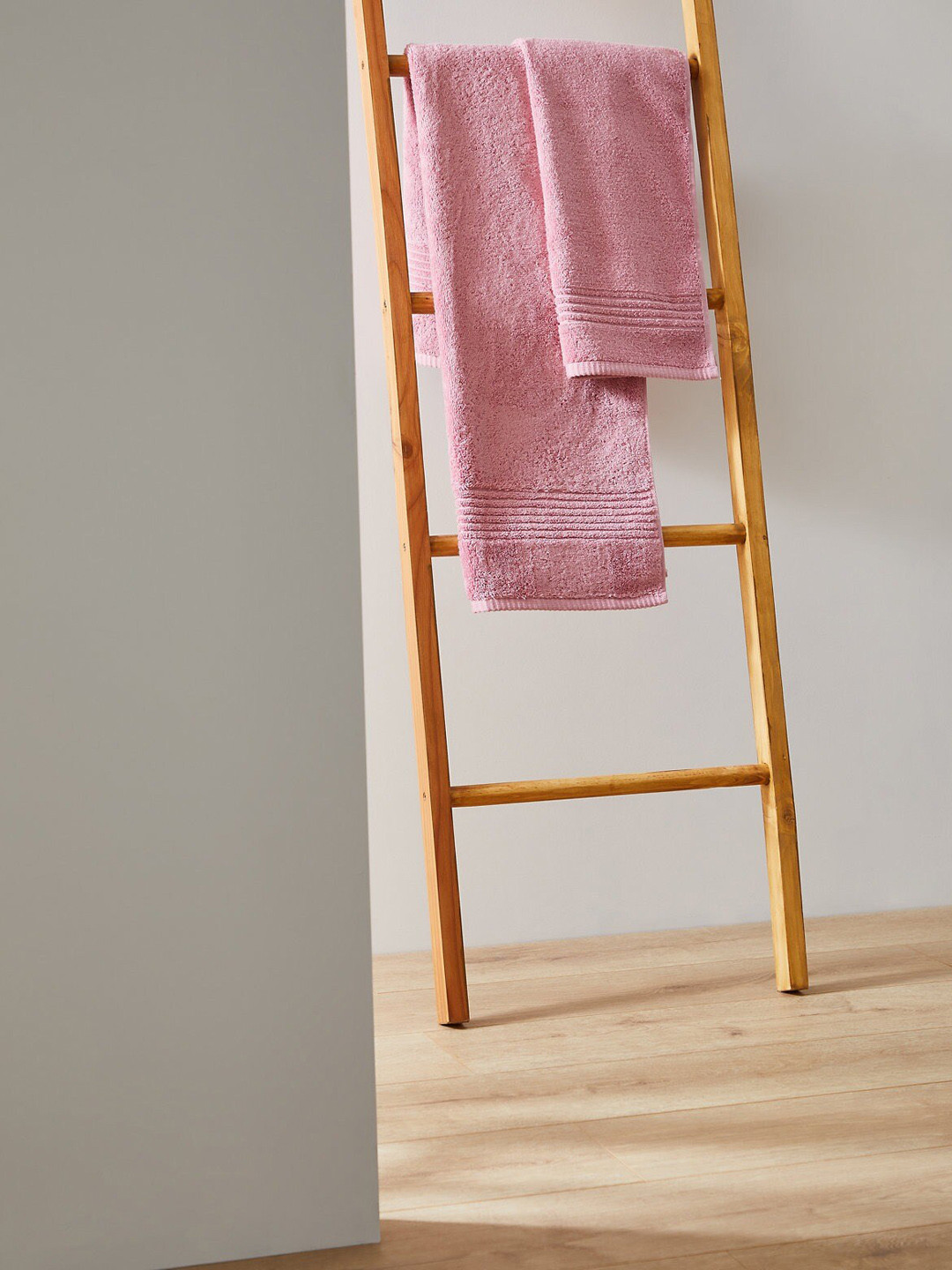 Buy Marks & Spencer Pink 600 GSM Egyptian Cotton Soft Bath Towel Bath Towels for Unisex