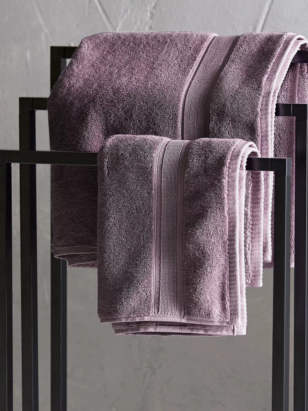 Buy Marks & Spencer Mauve 600 GSM Super Soft Pure Cotton Bath Towel