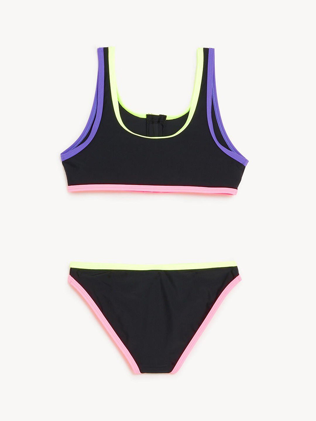 Buy Marks & Spencer Girls Sleeveless Swimwear Swimwear for Girls 21802758 Myntra