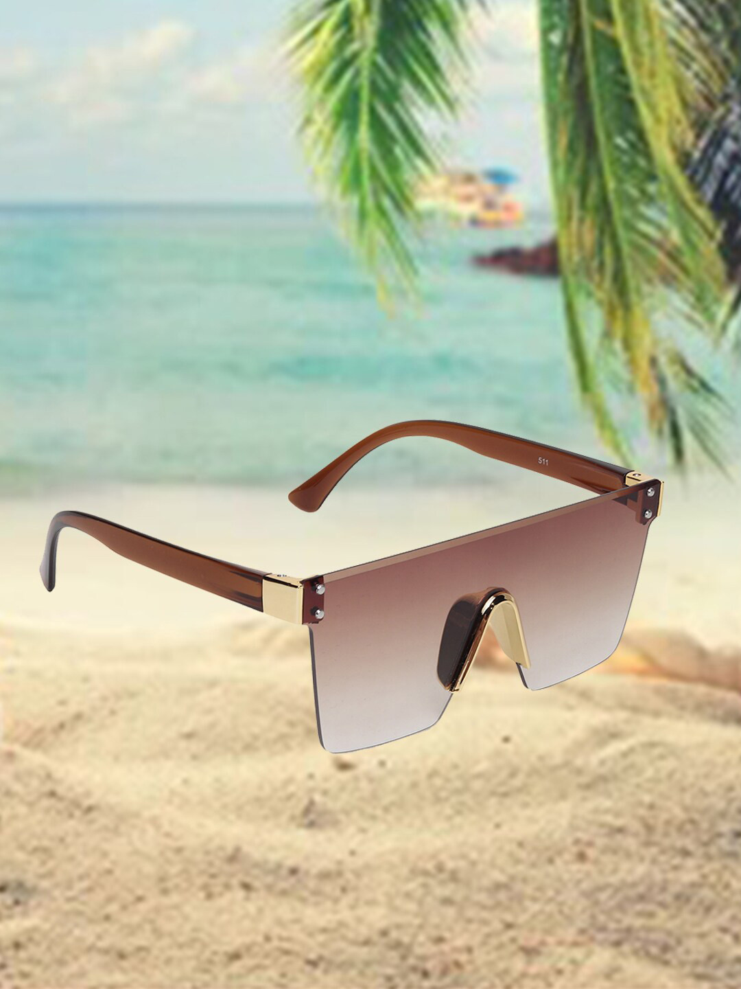 Celebrity Sunglasses Black/Clear Unisex