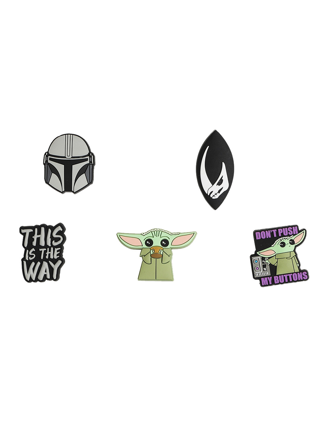 Buy Crocs Set Of 5 Disneys The Mandalorian Jibbitz Shoe Charms
