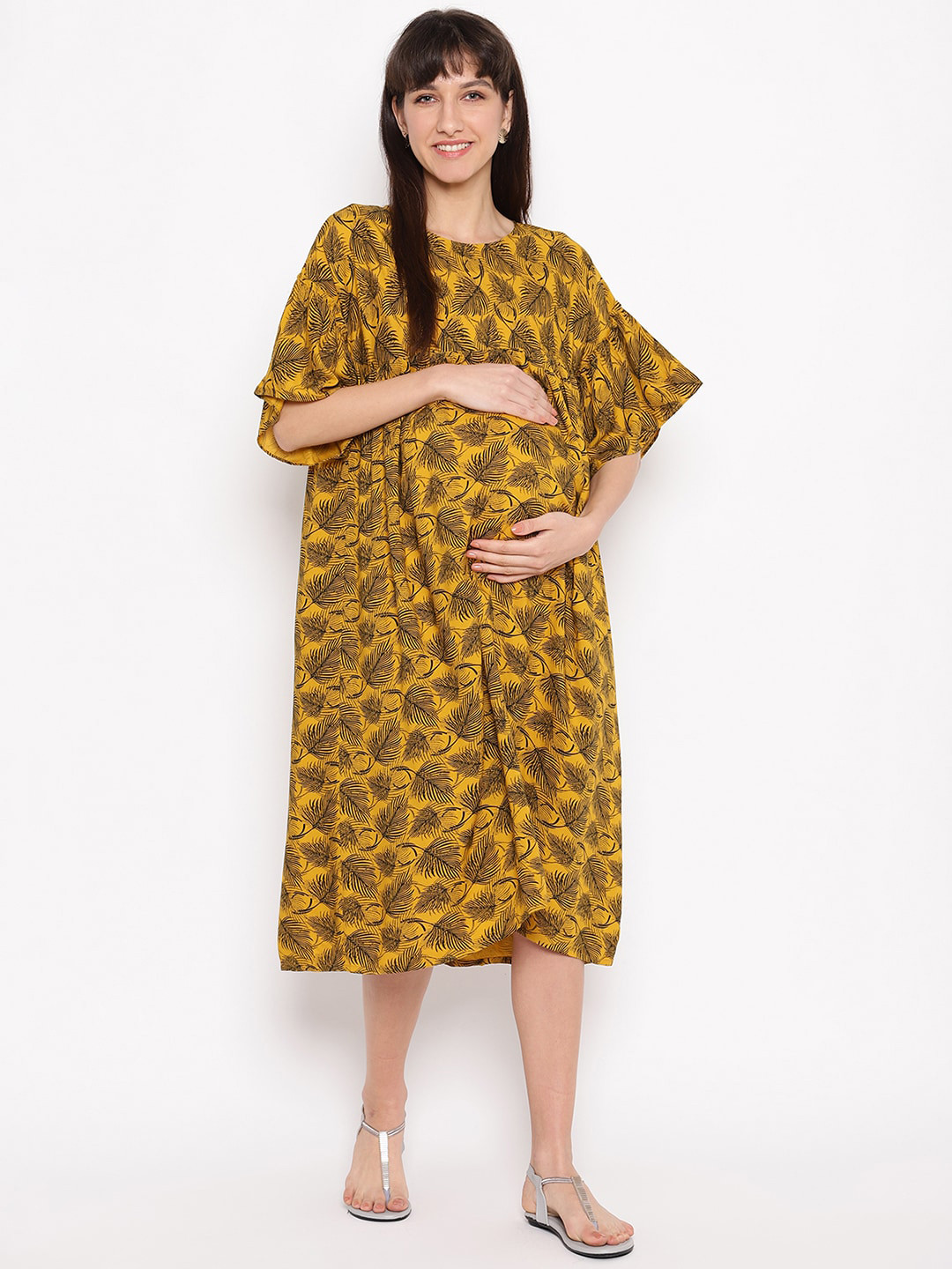 Buy The Vanca Maternity Kaftan Midi Dress Dresses for Women 21834992