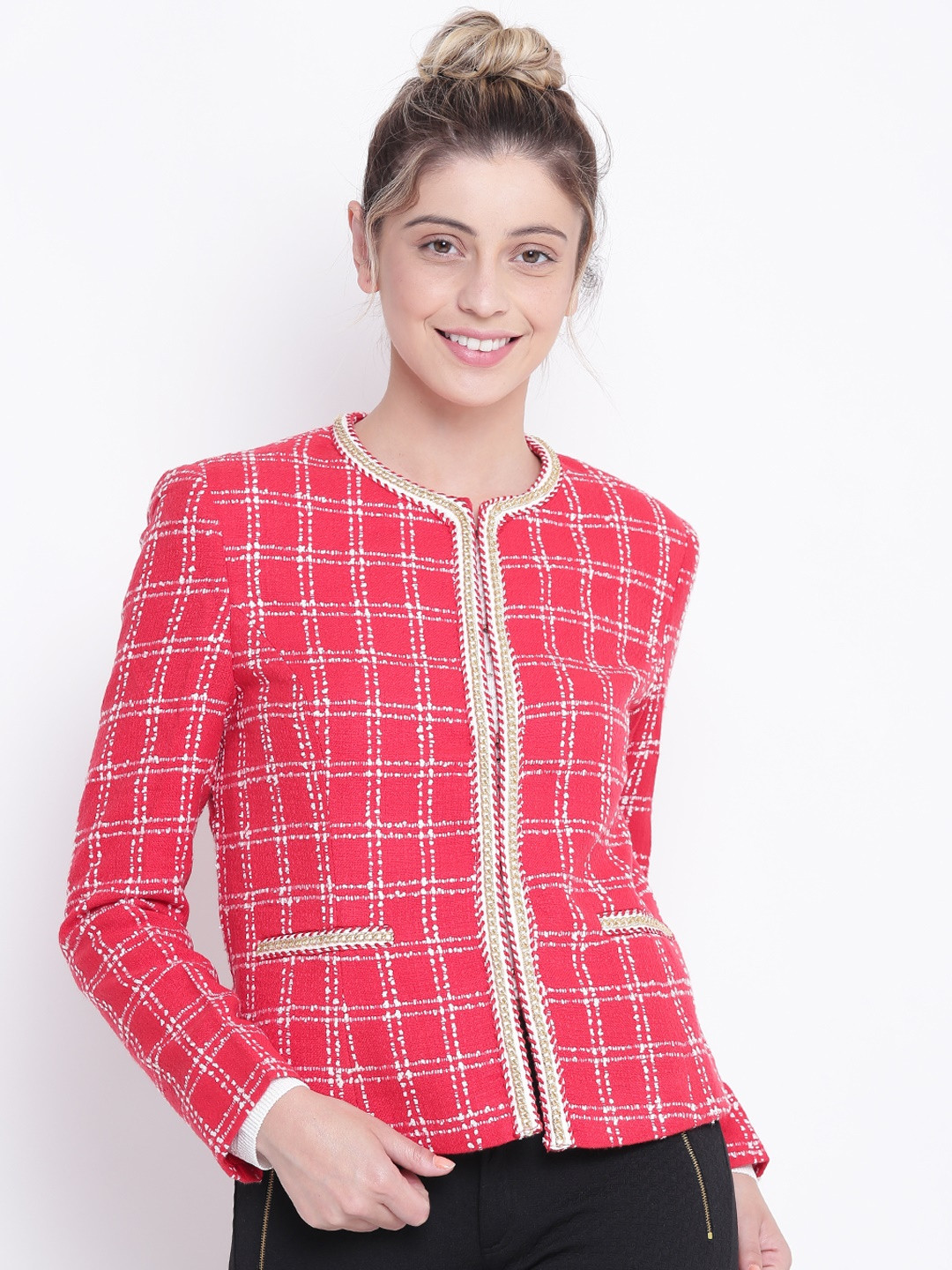 white cutwork palazzo