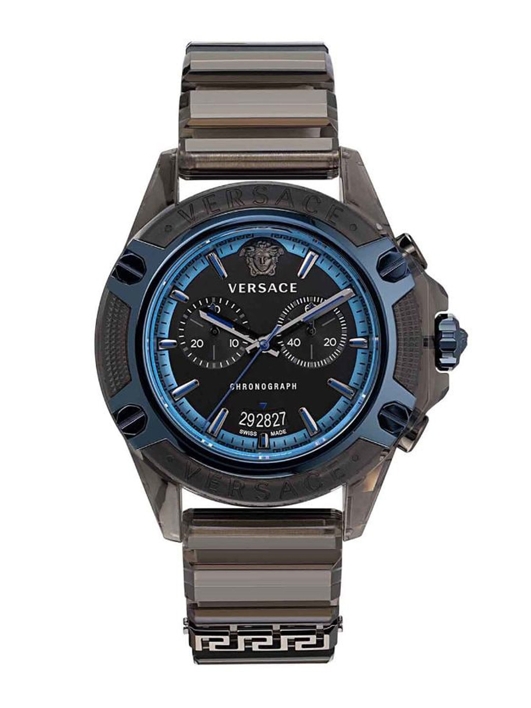 Buy Versace Printed Dial & Rubber Straps Analogue Watch VEZ700622