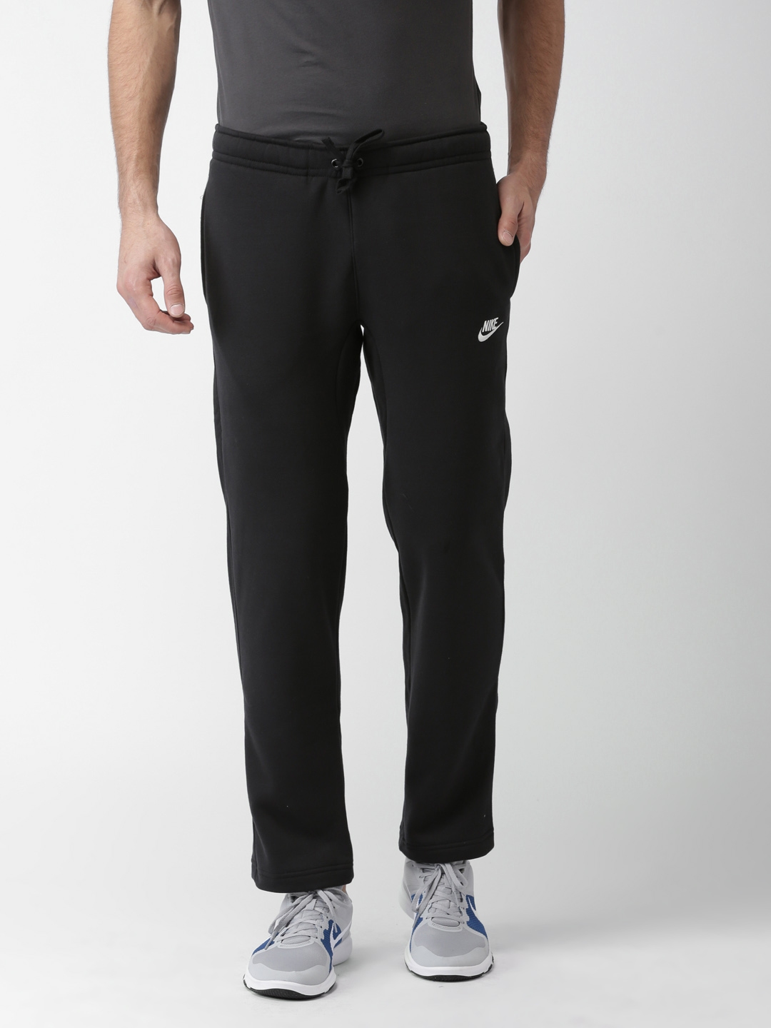 Buy Nike Black Standard Fit AS M NSW PANT OH FLC CLUB Track Pants ...