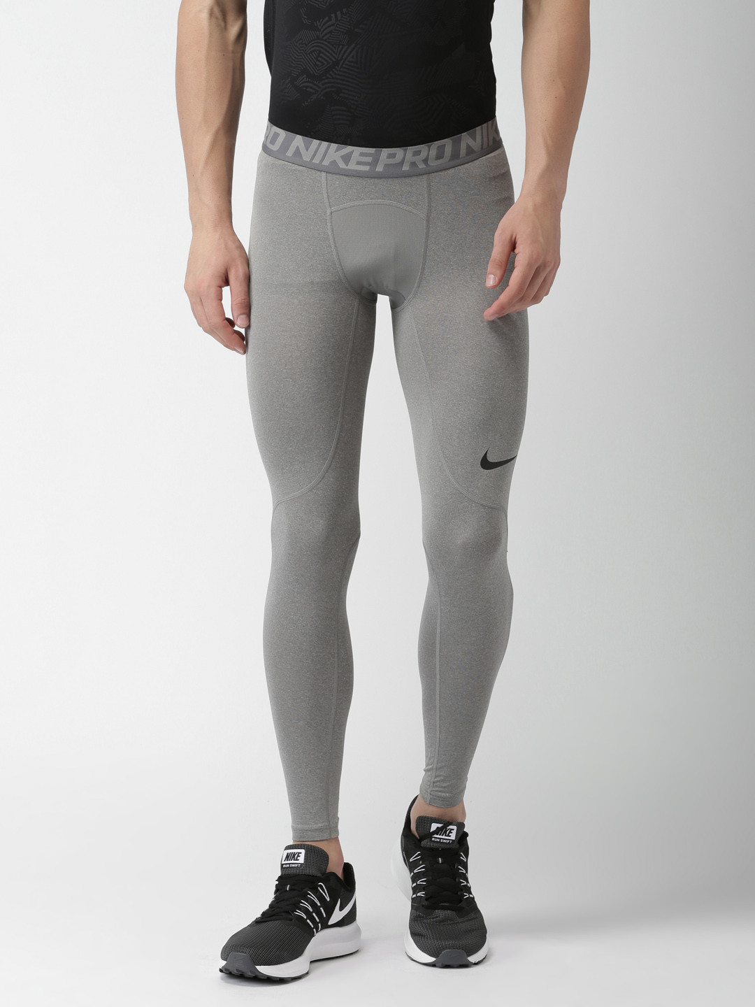 Buy Nike Grey AS M NP Compression Tights Tights for Men 2187593 Myntra