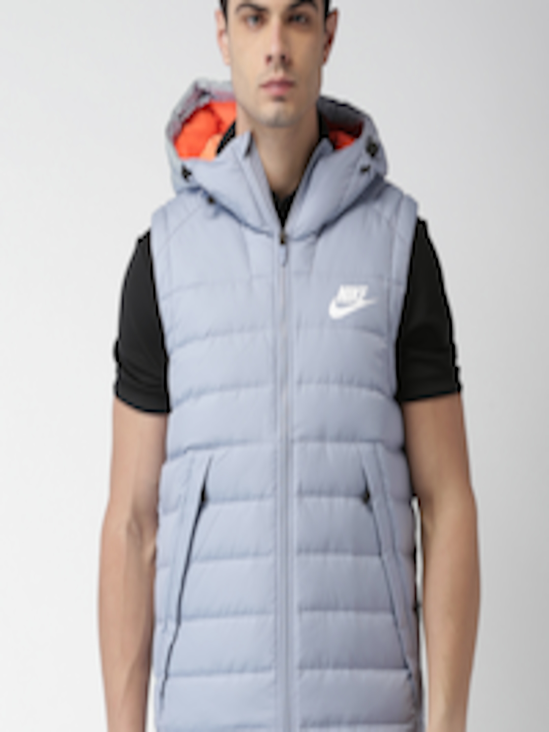 Buy Nike Men Blue AS M NSW DOWN FILL Solid Puffer Jacket - Jackets for ...