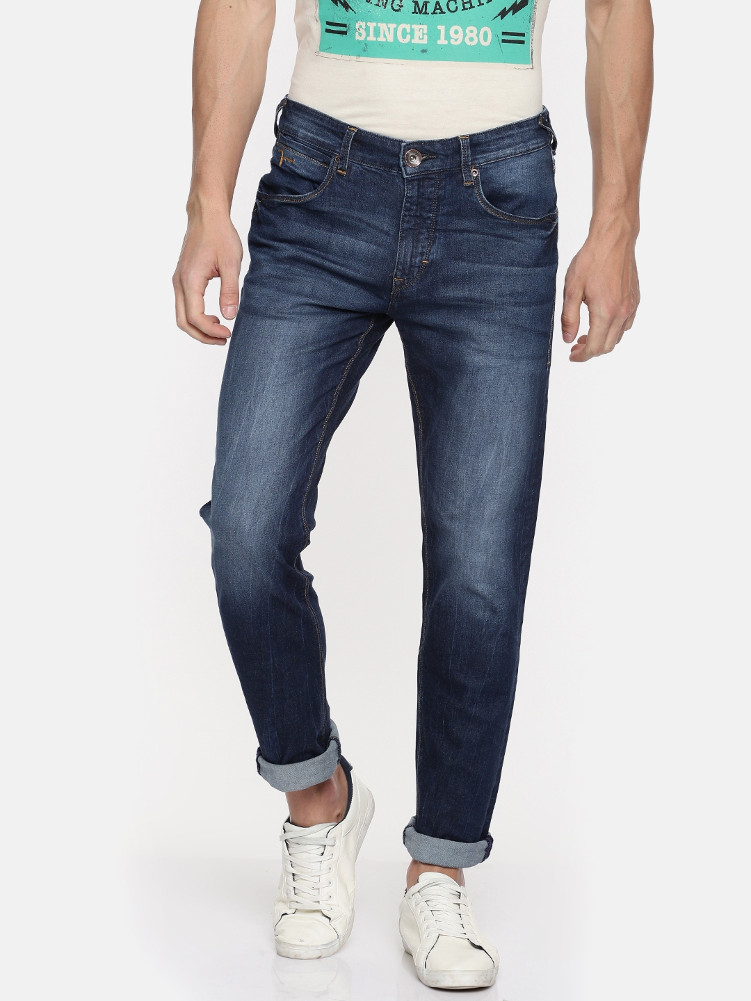 flying machine skinny men blue jeans