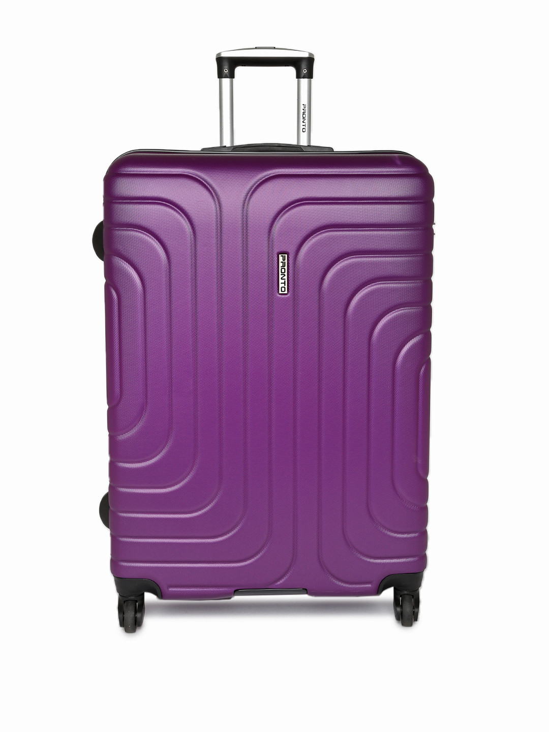 Buy Pronto Unisex Purple CYPRUS 4 W Spinner 78 Large Trolley Suitcase