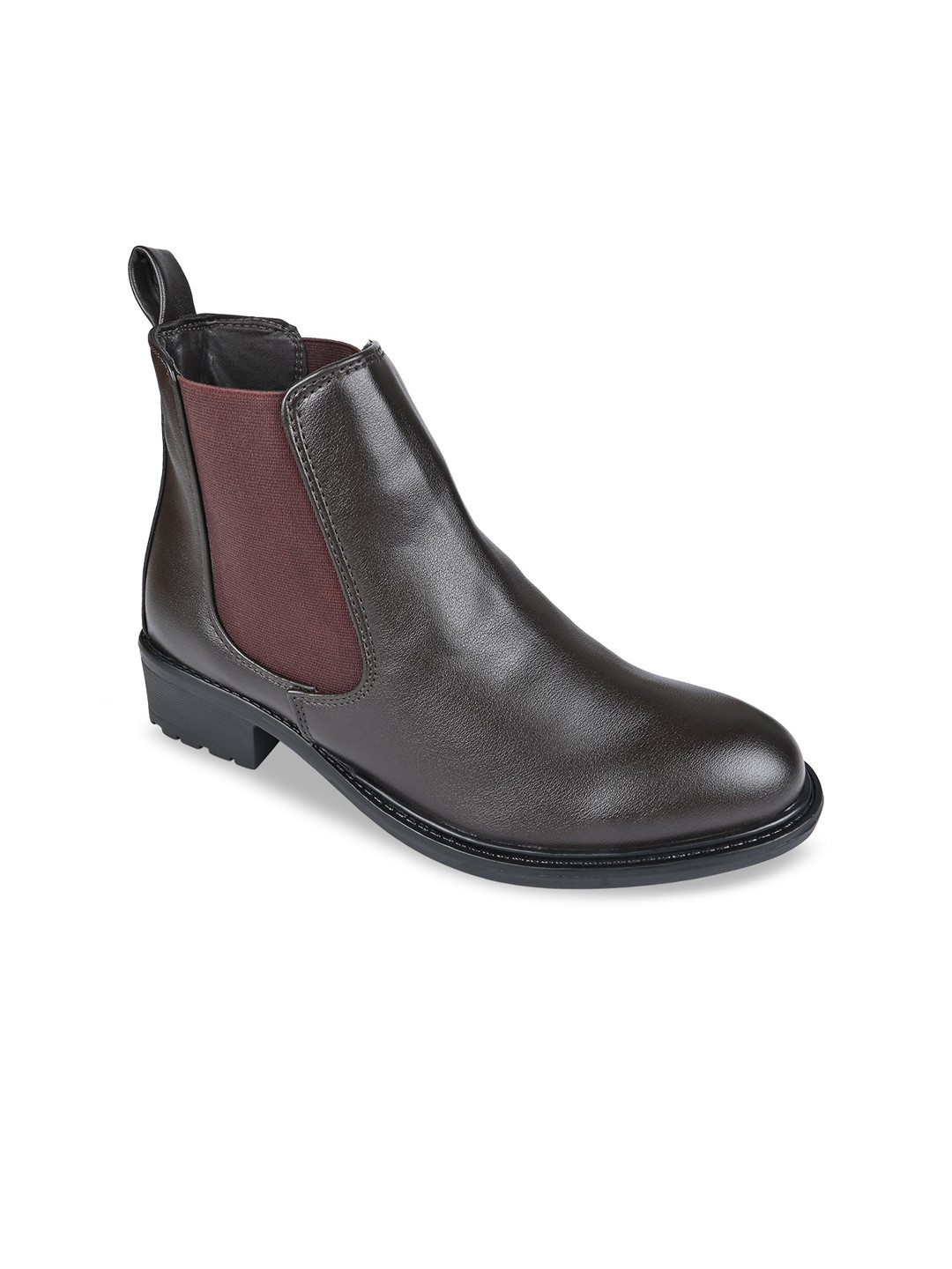 mid heel chelsea boots womens