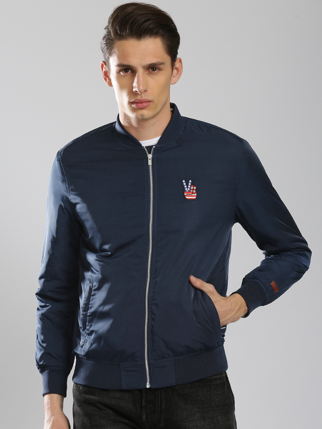 Buy Levis Men Navy Padded Jacket Jackets for Men 2189192 Myntra