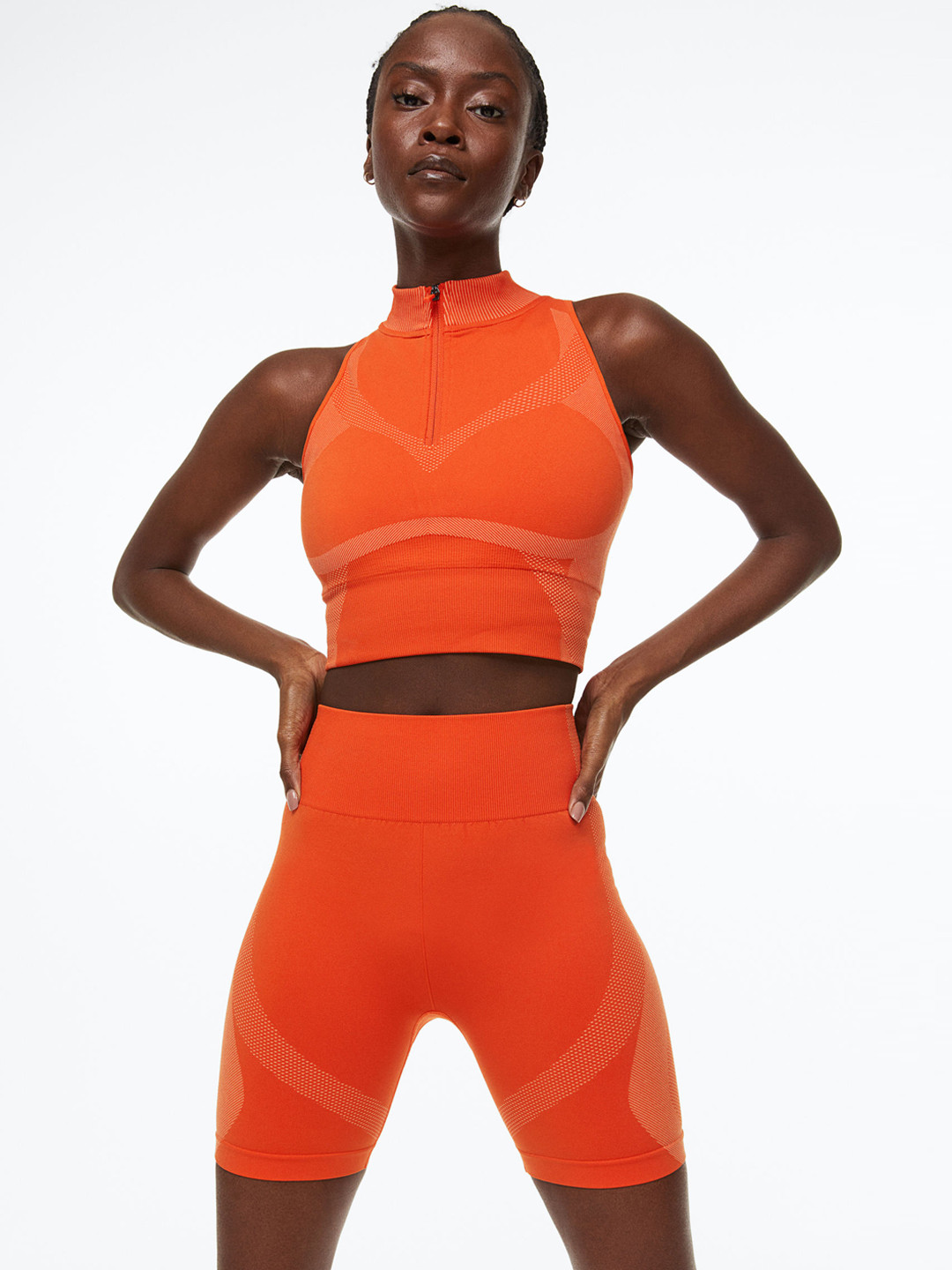 Buy H&M Women DryMove Seamless Sports Cycling Shorts Shorts for Women