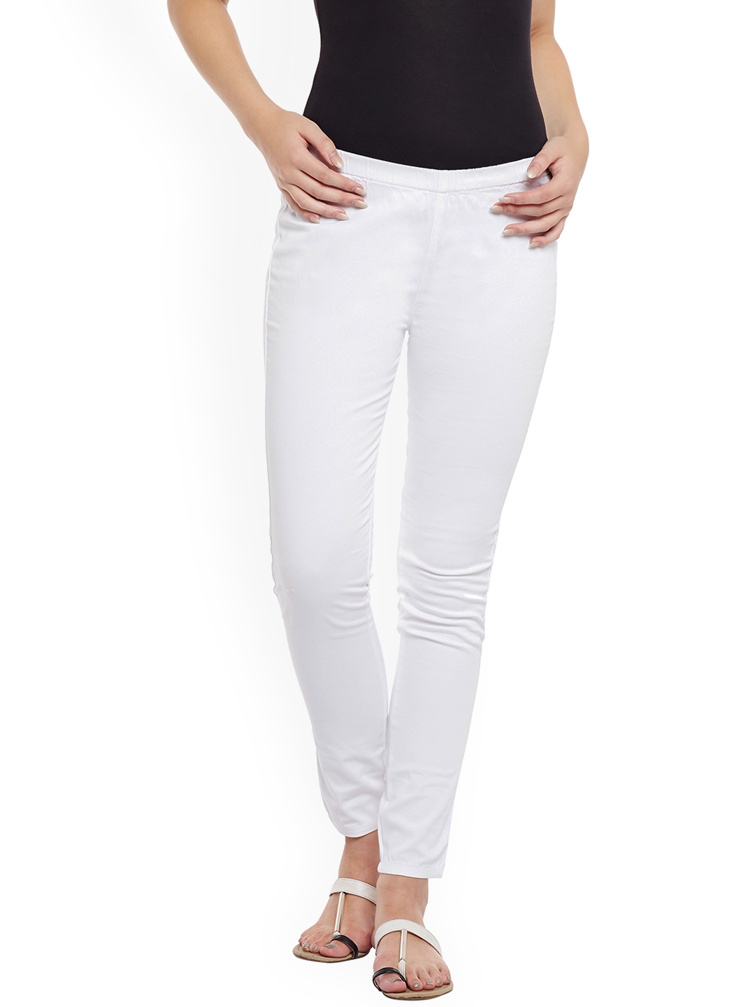 white jeggings online