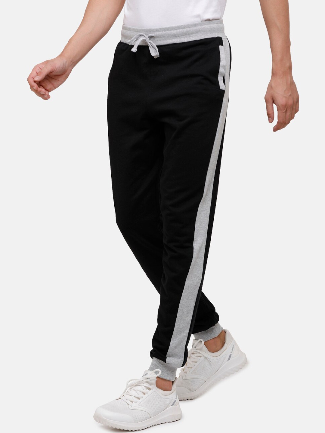 Buy MADSTO Men Slim Fit Pure Cotton Joggers - Track Pants for Men ...