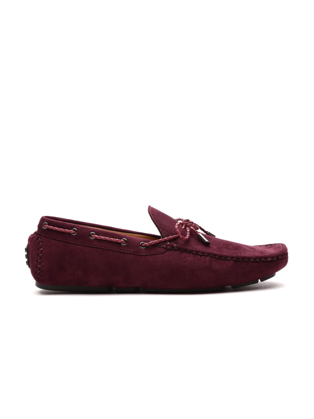 Buy Carlton London Men Burgundy Driving Shoes Casual Shoes for Men