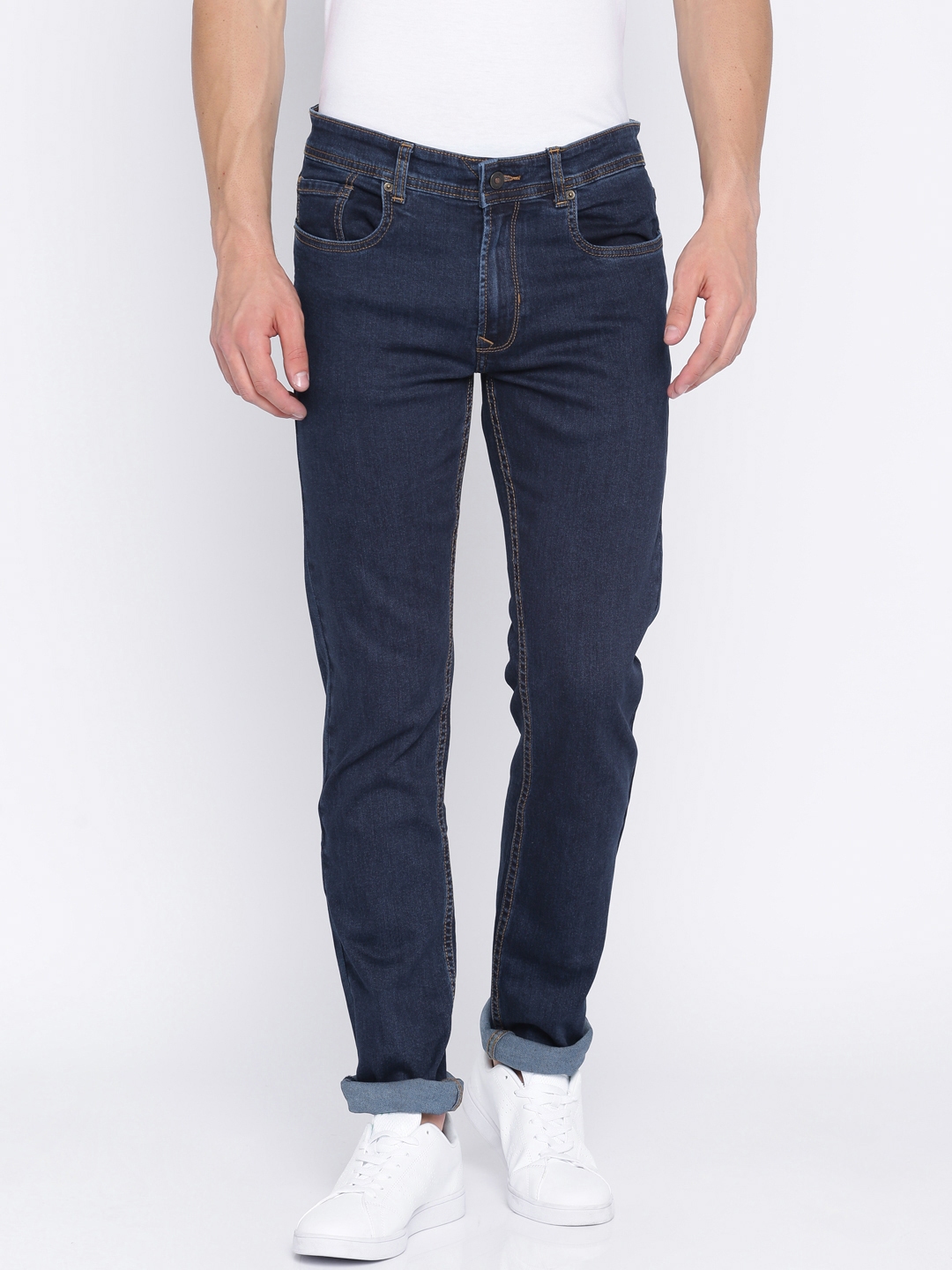 peter england black jeans