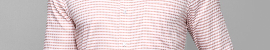 Buy Louis Philippe Horizontal Stripes Pure Cotton Formal Shirt - Shirts ...