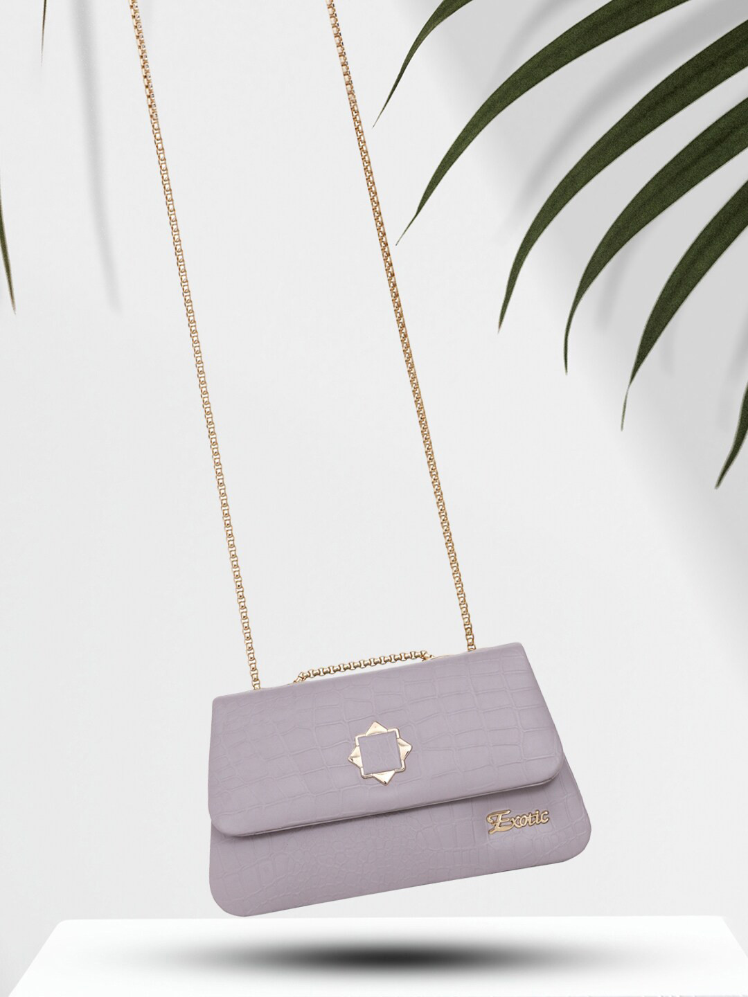 Buy Exotic Purple PU Structured Sling Bag Handbags for Women 21922114