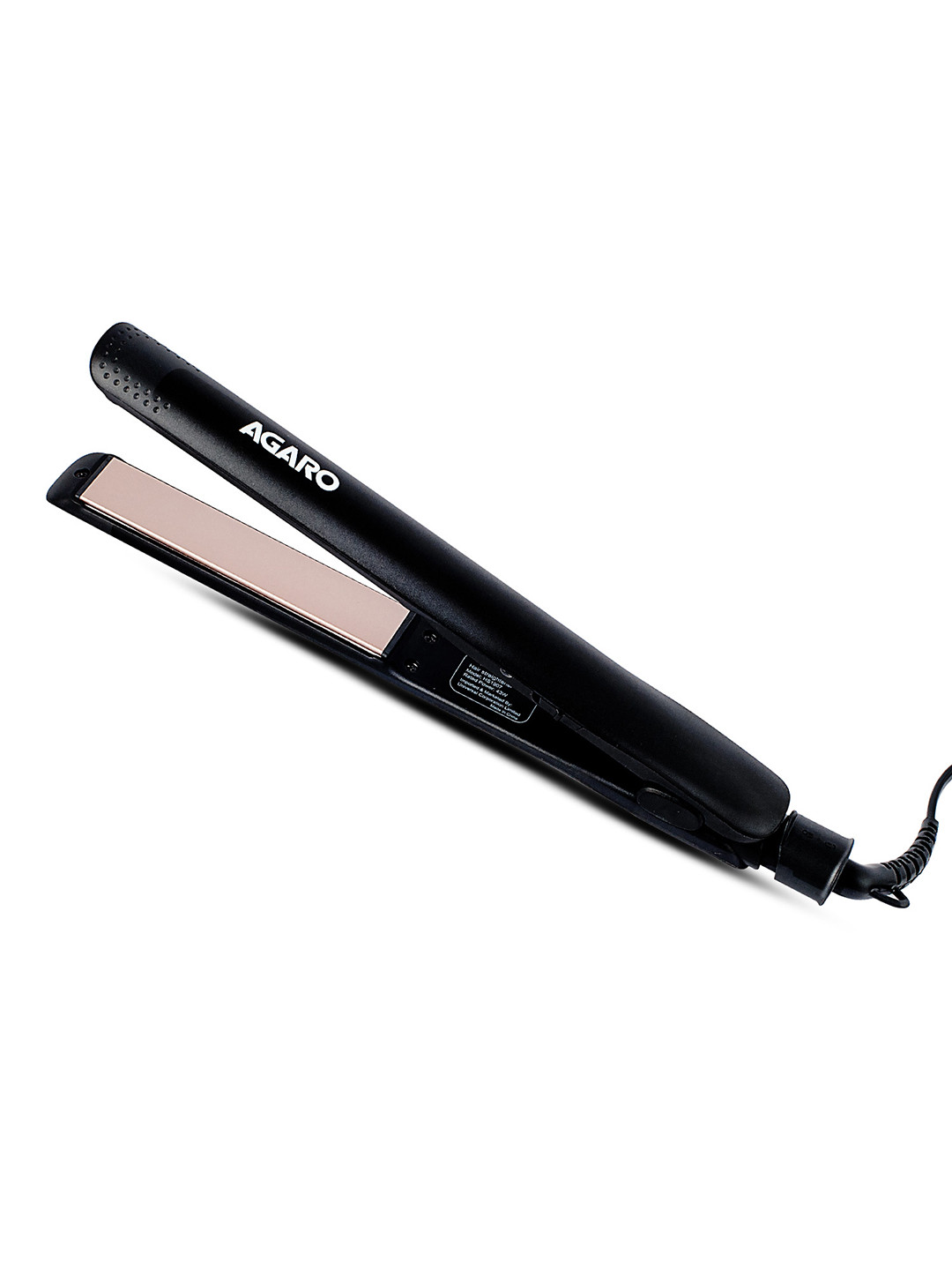 Buy Agaro HS1907 Hair Straightener With Keratin Infused Ceramic Coated Plates Black