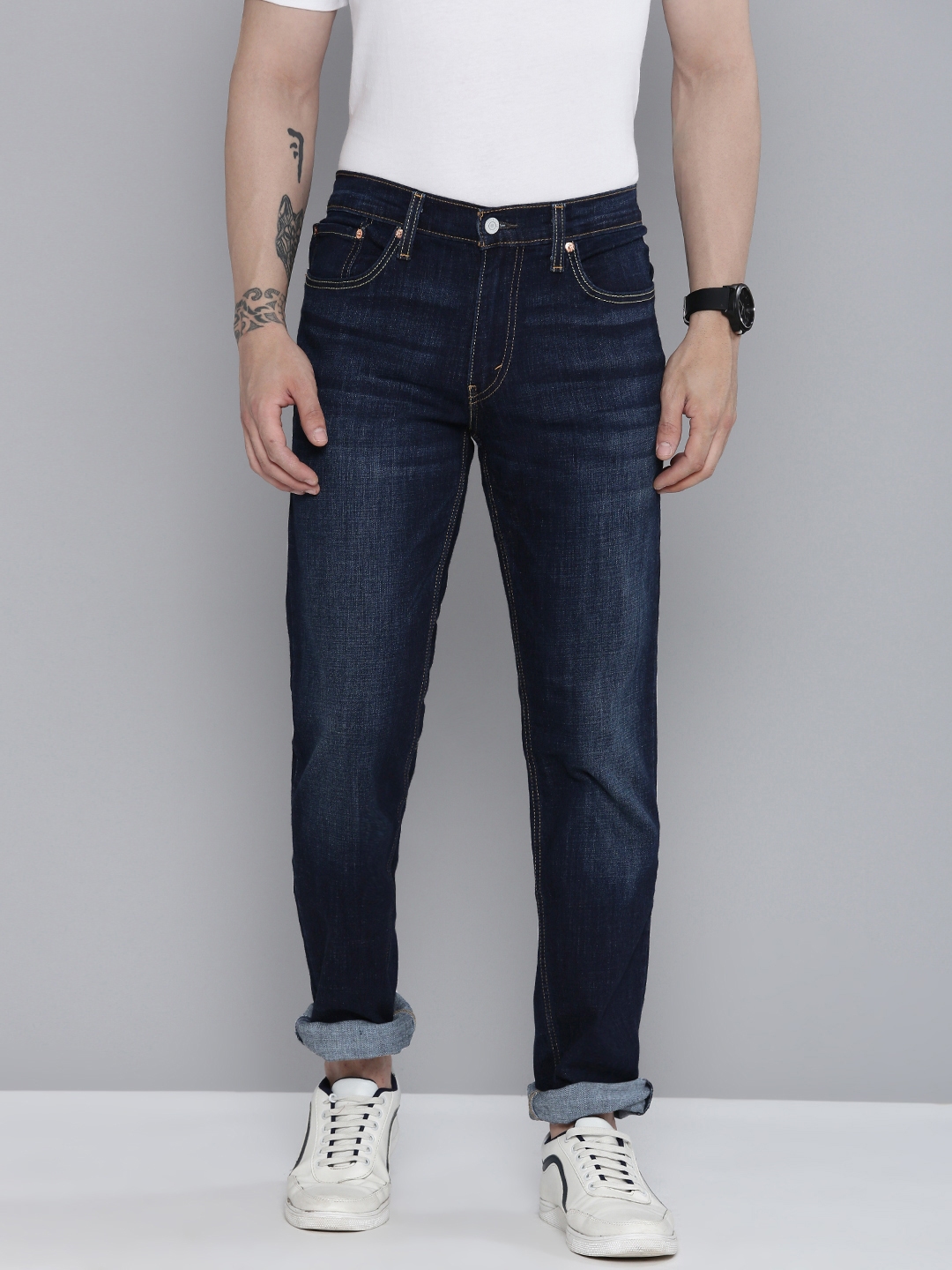 Buy Levis Men 511 Slim Fit Low Rise Light Fade Stretchable Jeans ...
