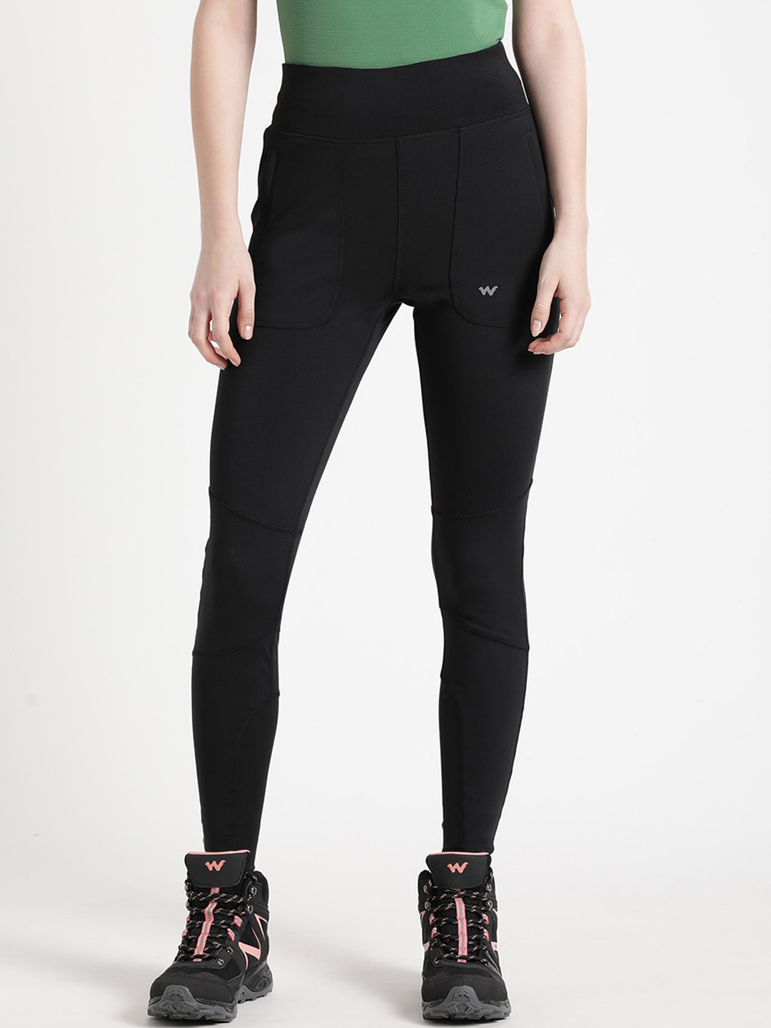 Buy Wildcraft Women High Rise Ankle Length Tights Tights for Women