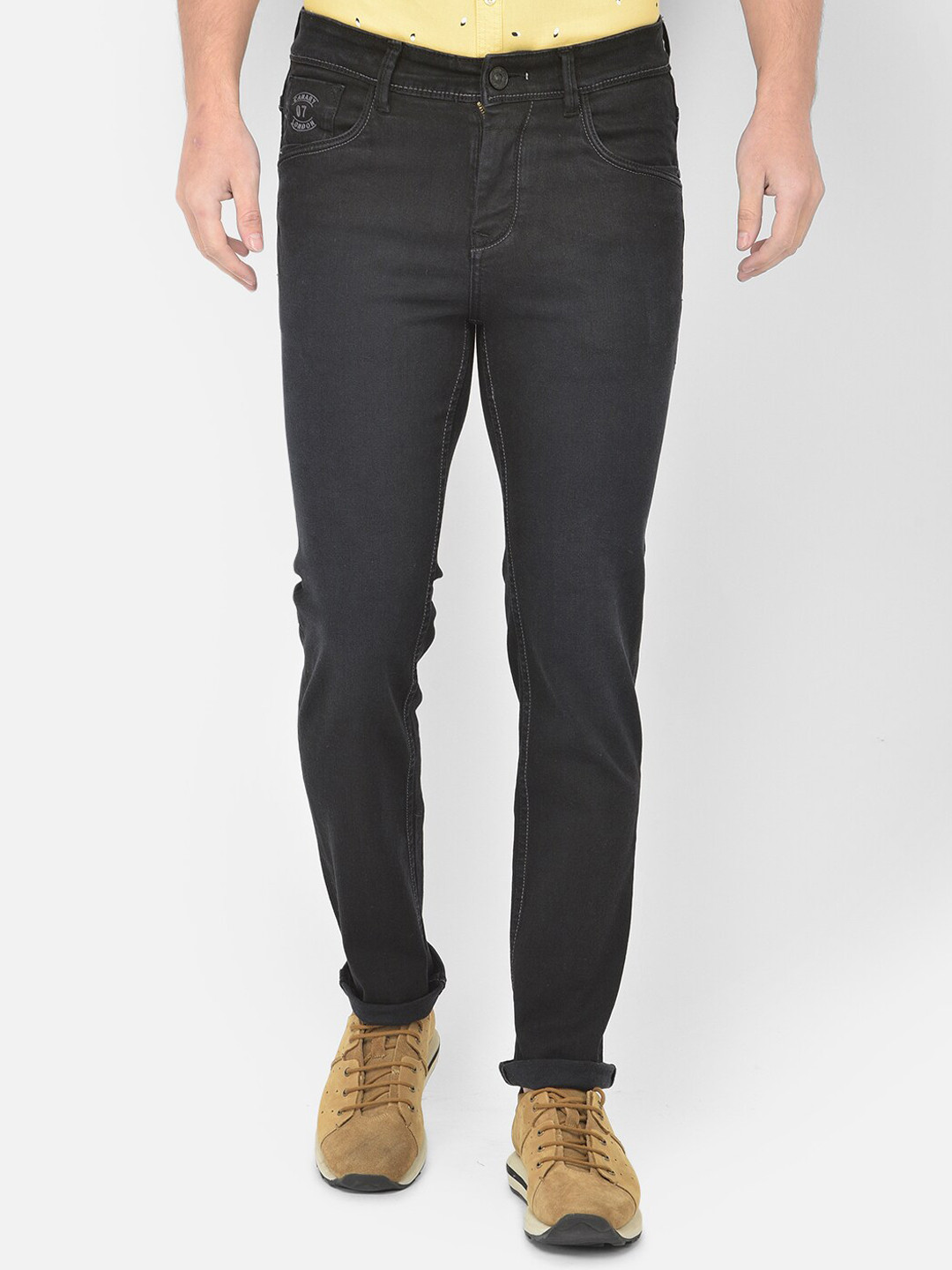 Buy Canary London Men Smart Straight Fit Stretchable Jeans - Jeans for