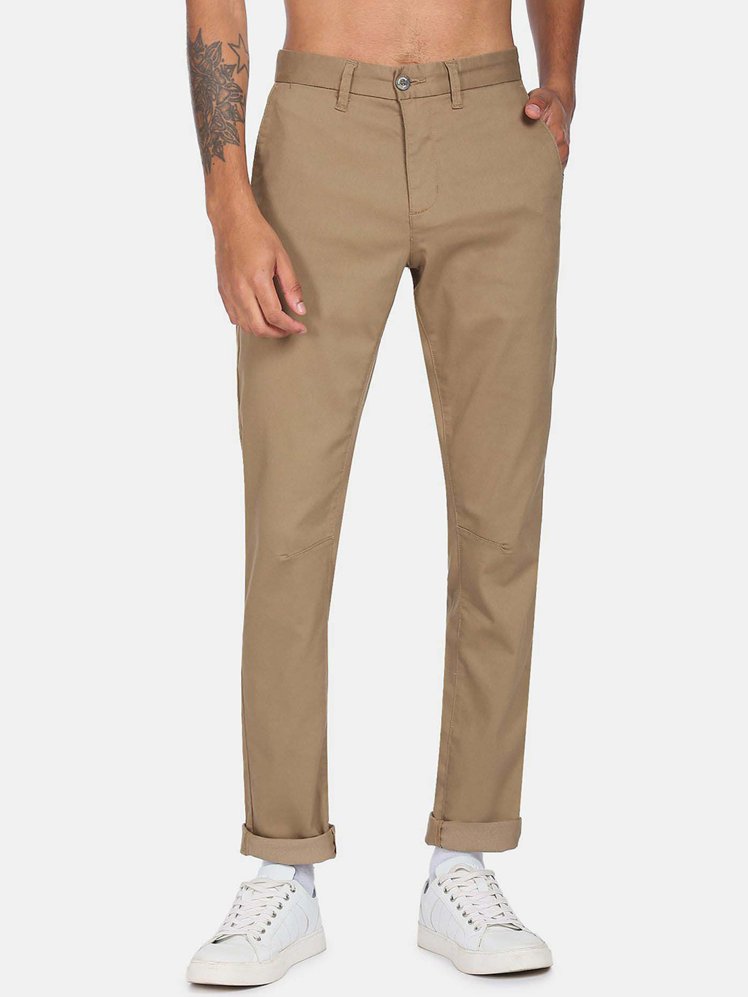 buy-flying-machine-men-slim-fit-casual-chinos-trousers-trousers-for