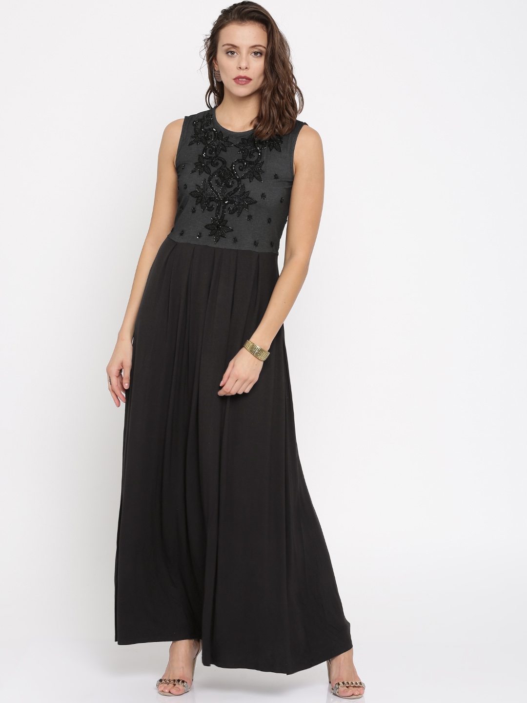 ritu kumar black gown