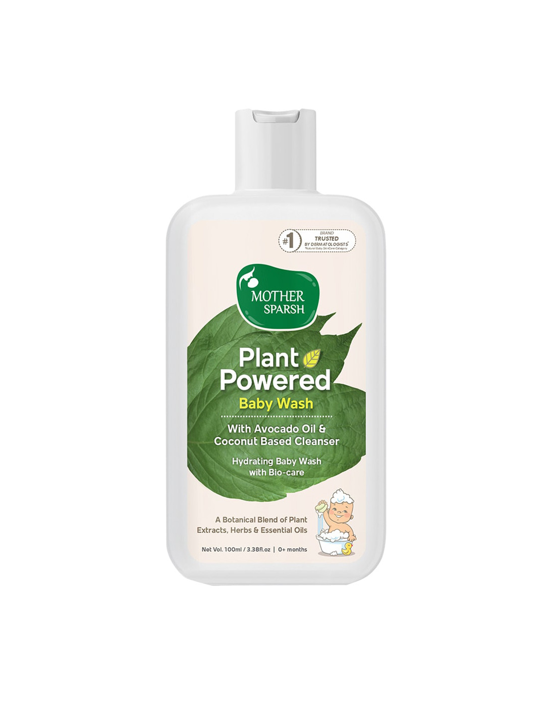 Buy Mother Sparsh Plant Powered Natural Hydrating Baby Wash With