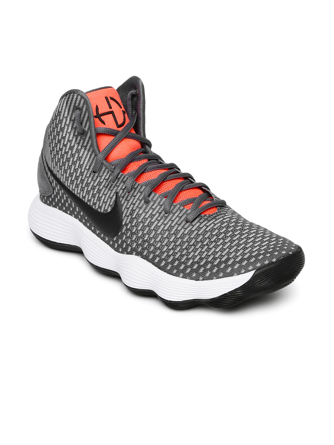 mens grey nike basketball shoes