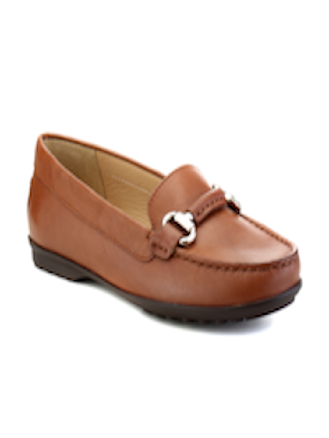 Buy Geox Women Brown Loafers - Casual Shoes for Women 2194374 | Myntra