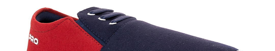 Buy Khadims Men Colourblocked Comfort Insole Textile Sneakers - Casual ...