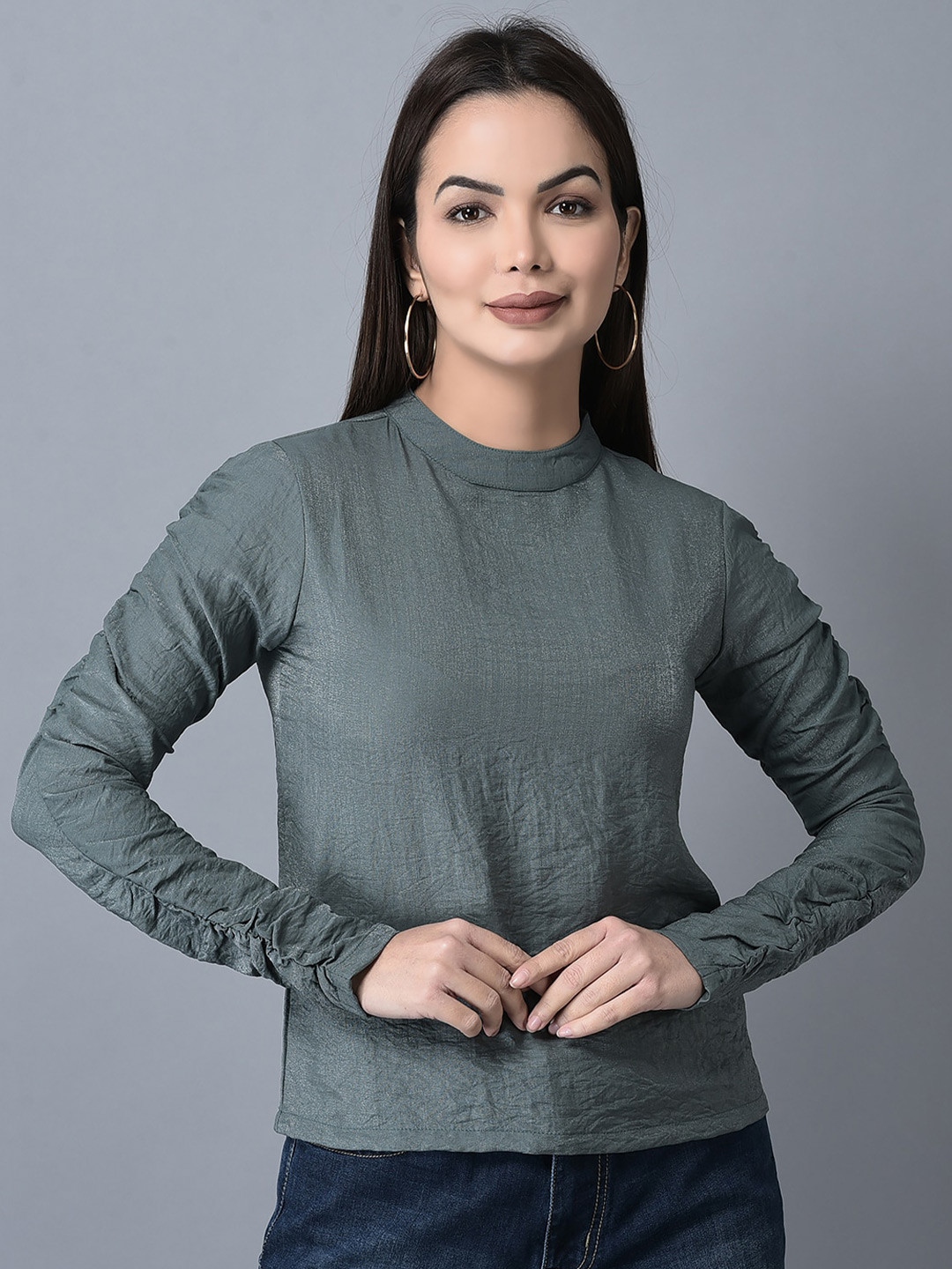 Buy CANOE High Neck Top Tops for Women 21967764 Myntra