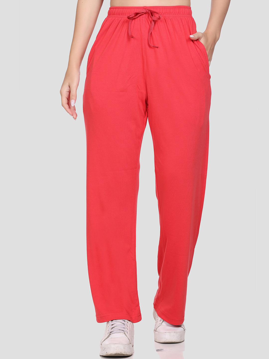 Buy CUPID Women High Rise Cotton Straight Fit Track Pants Track Pants for Women 21975084 Myntra