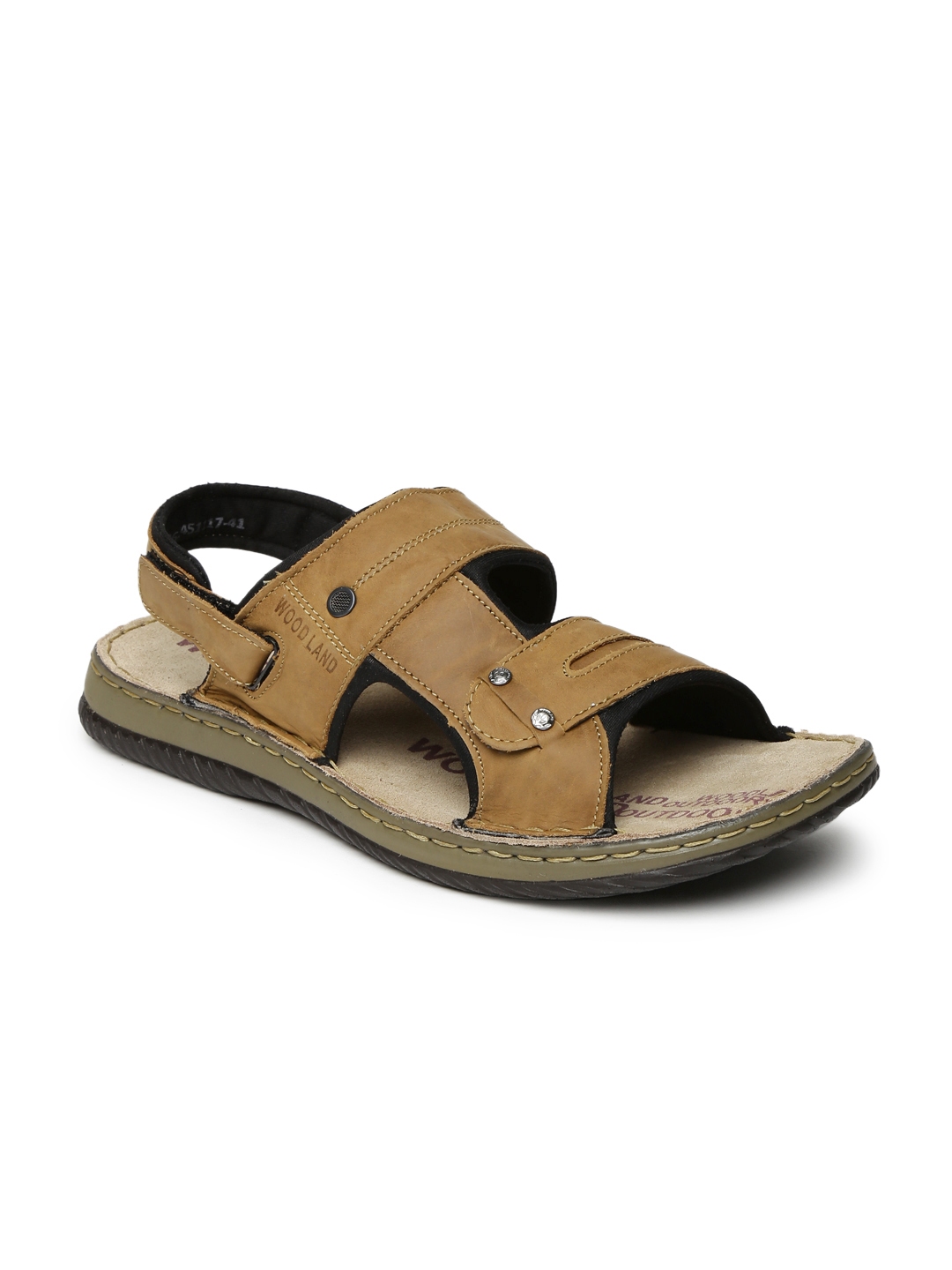 Buy Woodland Men Brown Comfort Sandals - Sandals for Men 2197564 | Myntra