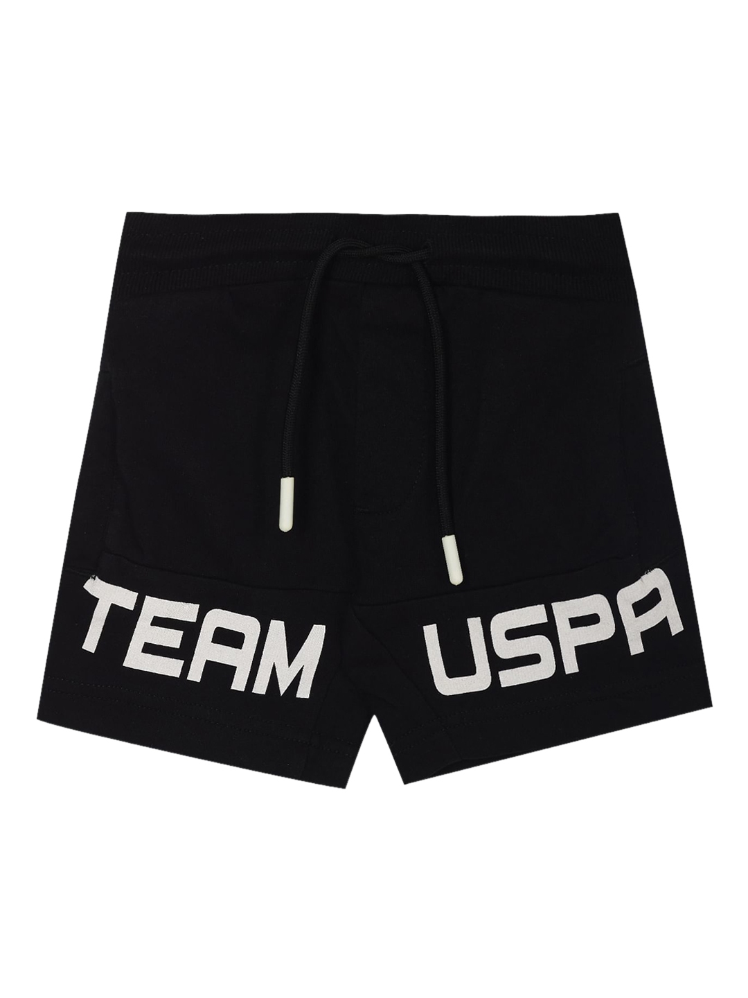 Buy U.S. Polo Assn. Kids Boys Typography Printed Cotton Mid Rise ...